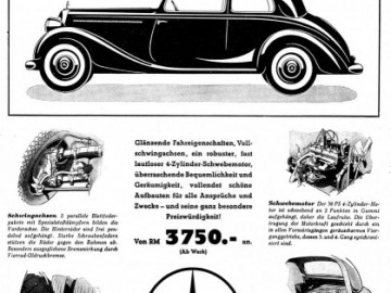 Mercedes-Benz 170 V - Dostosowywał się do życzeń kierowcy